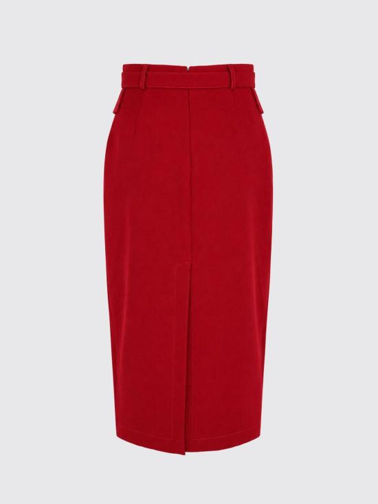 26FW 핑코 미디 스커트 107295A3DA R59 Red - PINKO