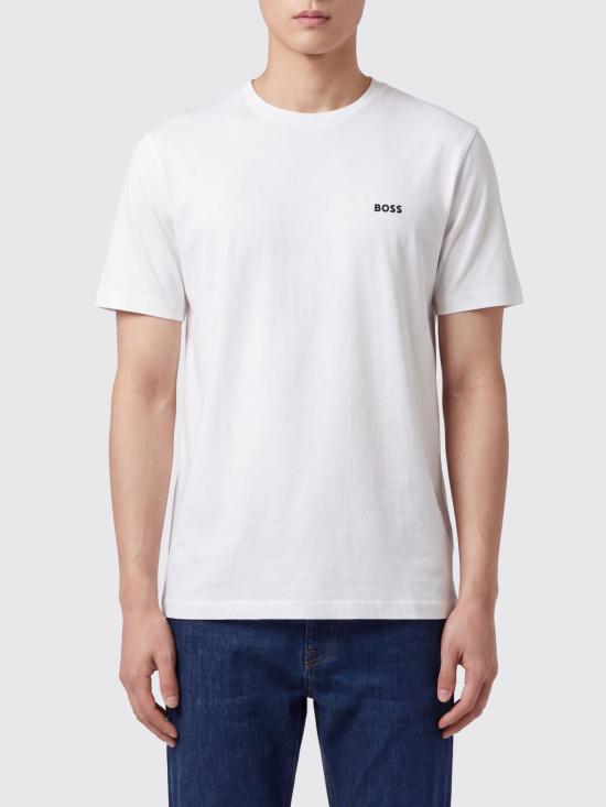 26FW 보스 반팔 티셔츠 50559436 100 White