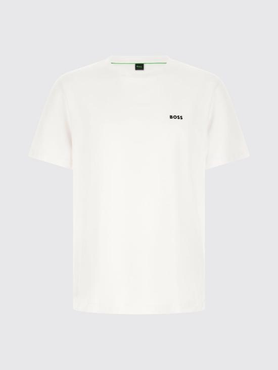 26FW 보스 반팔 티셔츠 50559436 100 White - BOSS