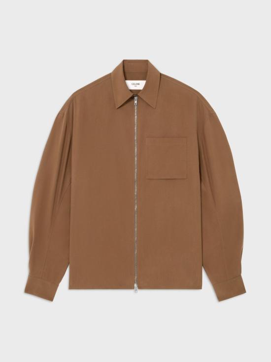 26FW 셀린느 자켓 RV1A21736 20NX Brown
