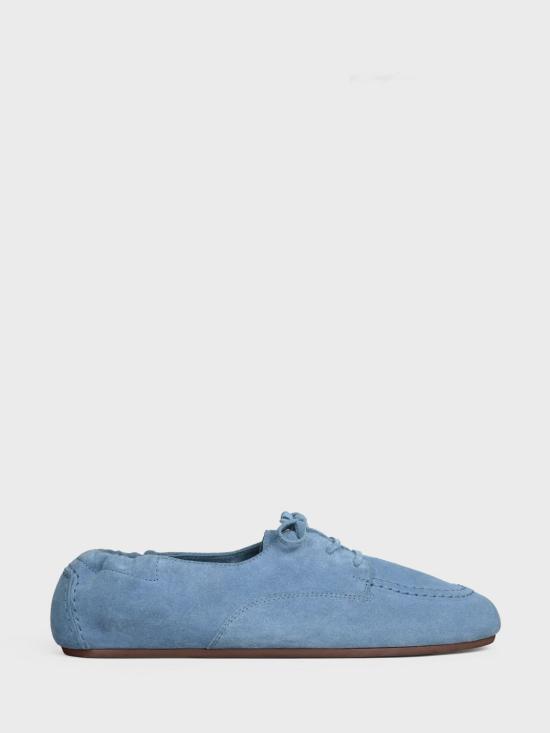 26FW 셀린느 아담 레이스업 로퍼 368077029C GLY0 Gnawed Blue
