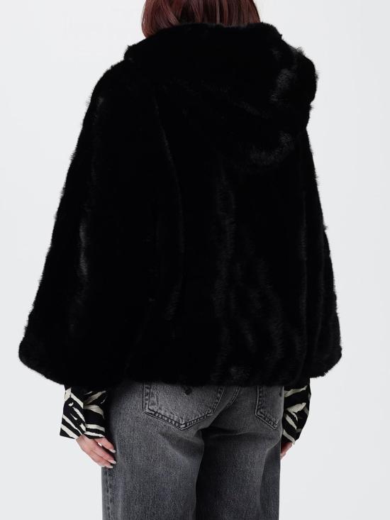 26FW 핑코 무스탕 107054A3C5 Z99 Black - PINKO