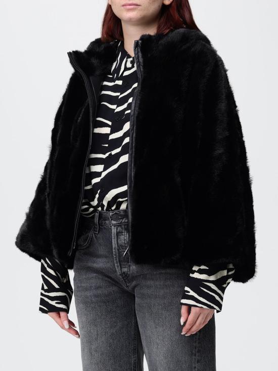 26FW 핑코 무스탕 107054A3C5 Z99 Black - PINKO