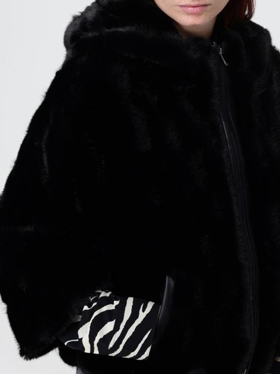 26FW 핑코 무스탕 107054A3C5 Z99 Black - PINKO