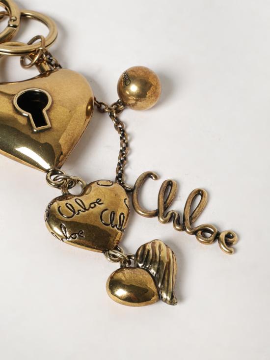 26FW 끌로에 키링 CH26AK260CB7 9DA Gold - CHLOE