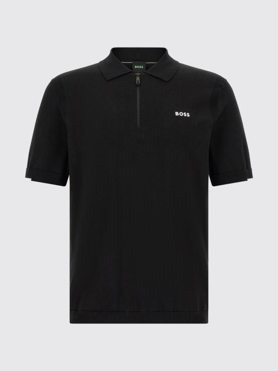 26FW 보스 폴로 티셔츠 50558344 001 Black - BOSS
