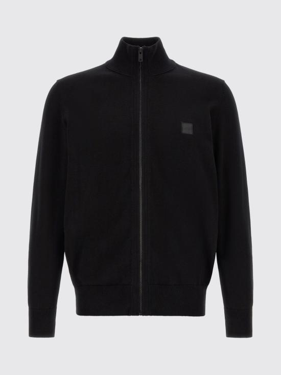 26FW 보스 집업 니트 50543692 001 Black - BOSS