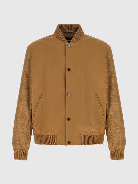 26FW 보스 봄버 자켓 50564412 260 Beige - BOSS