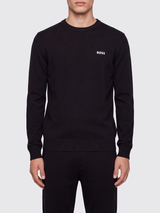 26FW 보스 스웨터 50556145 001 Black