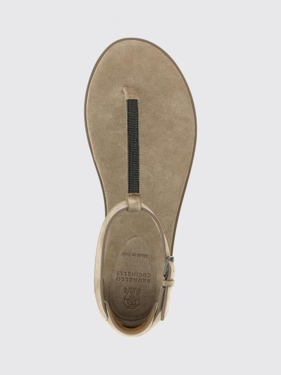 26SS 브루넬로 쿠치넬리 샌들 MZSFC3257 C5859 Beige - BRUNELLO CUCINELLI