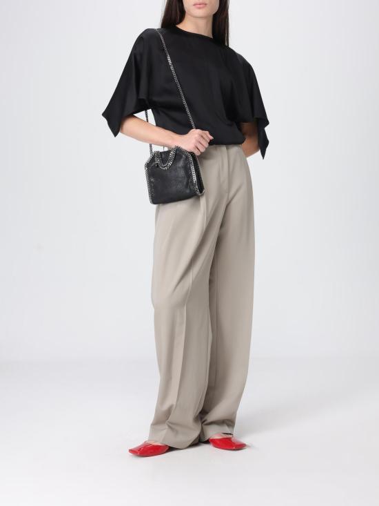 26FW 스텔라 맥카트니 반팔 티셔츠 6T03013FU302 1000 Black - STELLA MCCARTNEY