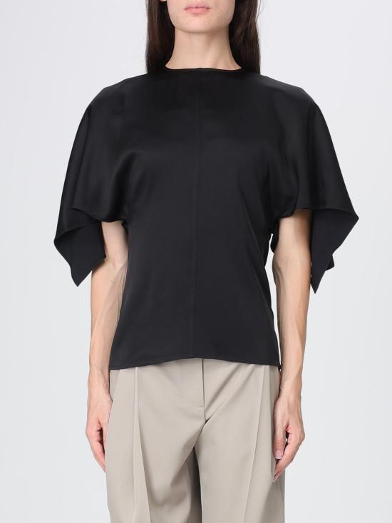26FW 스텔라 맥카트니 반팔 티셔츠 6T03013FU302 1000 Black