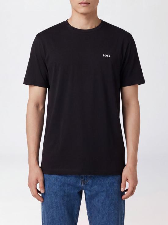 26FW 보스 반팔 티셔츠 50559436 001 Black