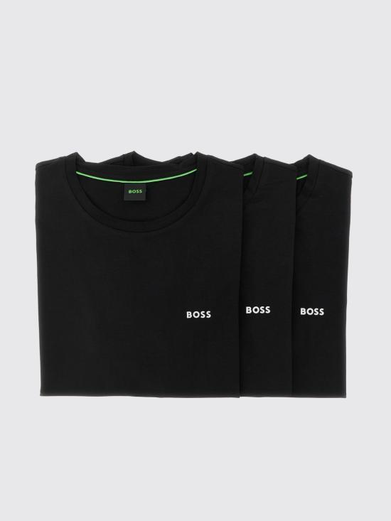 26FW 보스 반팔 티셔츠 50559436 001 Black - BOSS