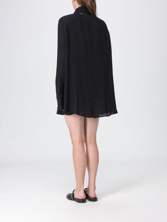 26FW 토템 미디 원피스 263WRD0353FB0670 001 Black - TOTEME