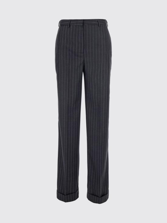 26FW 세미쿠튀르 스트레이트 팬츠 Y6WM65 RG117 Grey - SEMI-COUTURE
