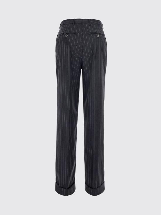 26FW 세미쿠튀르 스트레이트 팬츠 Y6WM65 RG117 Grey - SEMI-COUTURE