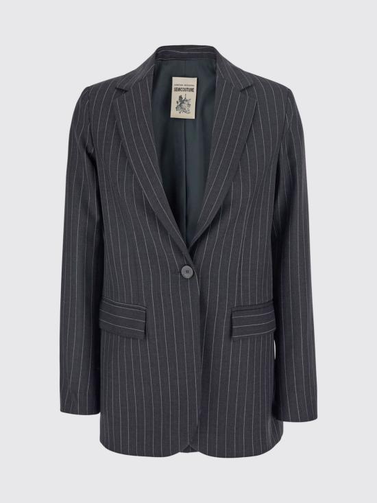 26FW 세미쿠튀르 수트 자켓 Y6WM54 RG117 Grey - SEMI-COUTURE
