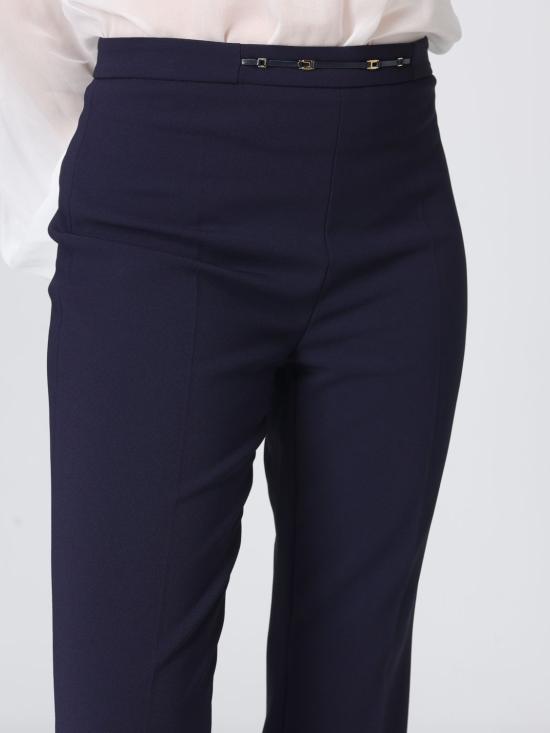 26FW 엘리자베타프랜치 스트레이트 팬츠 PA19866E2 H88 Blue - ELISABETTA FRANCHI
