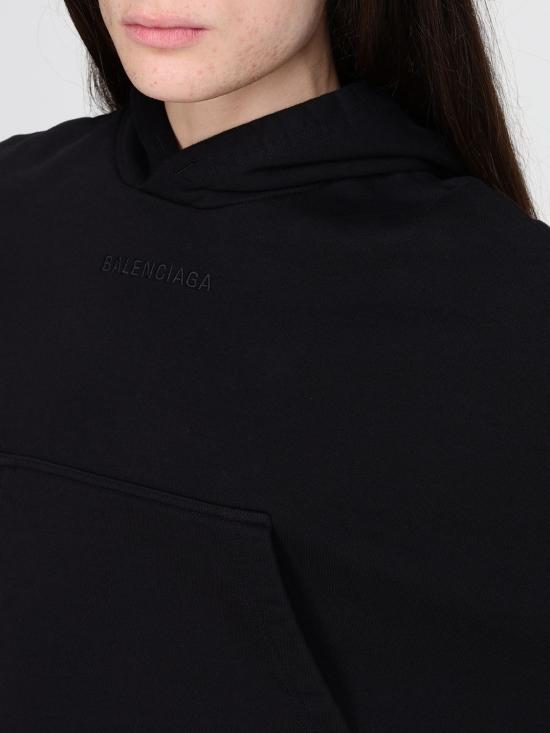26FW 발렌시아가 코트 A0016DTUVA5 1000 Black - BALENCIAGA