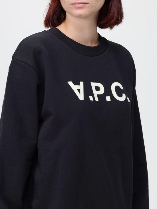 26FW 아페쎄 스탠다드 그랜드 VPC 스웨트 셔츠 COHBNM27907 LPA Black - A.P.C.
