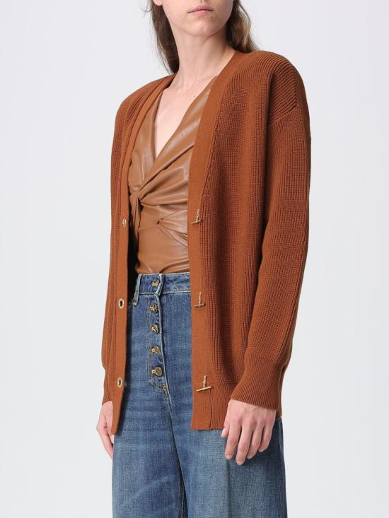 26FW 엘리자베타프랜치 가디건 MK01S66E2 FK3 Brown - ELISABETTA FRANCHI