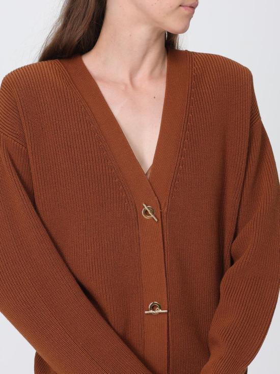 26FW 엘리자베타프랜치 가디건 MK01S66E2 FK3 Brown - ELISABETTA FRANCHI