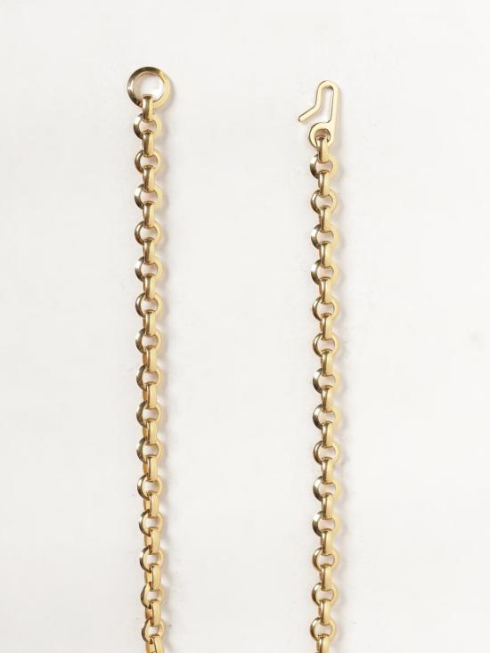 26FW 끌로에 끌로에 레터스 주얼리 벨트 CH25ABJ41CB7 9DC Gold - CHLOE