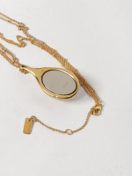 26FW 끌로에 목걸이/팬던트 CH26AJN11CB7 9DX Gold - CHLOE