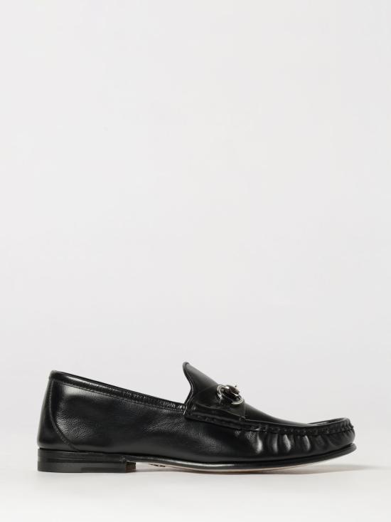 26FW 구찌 루가노 가죽 로퍼 871668AAF3Q 1000 Black