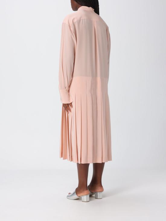 26FW 토템 롱 원피스 263WRD0350FB0115 370 Pink - TOTEME