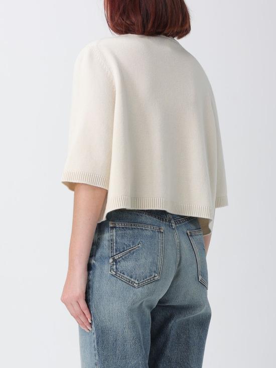 26FW 알라이아 스웨터 AA9G0139K264D 054 White 1 - ALAIA