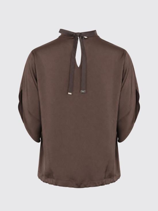 26FW 에르노 반팔 티셔츠 BL00018DR12727 8810 Brown - HERNO