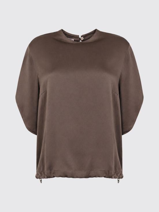 26FW 에르노 반팔 티셔츠 BL00018DR12727 8810 Brown - HERNO