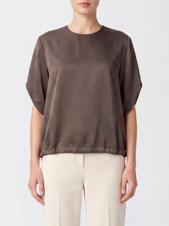 26FW 에르노 반팔 티셔츠 BL00018DR12727 8810 Brown