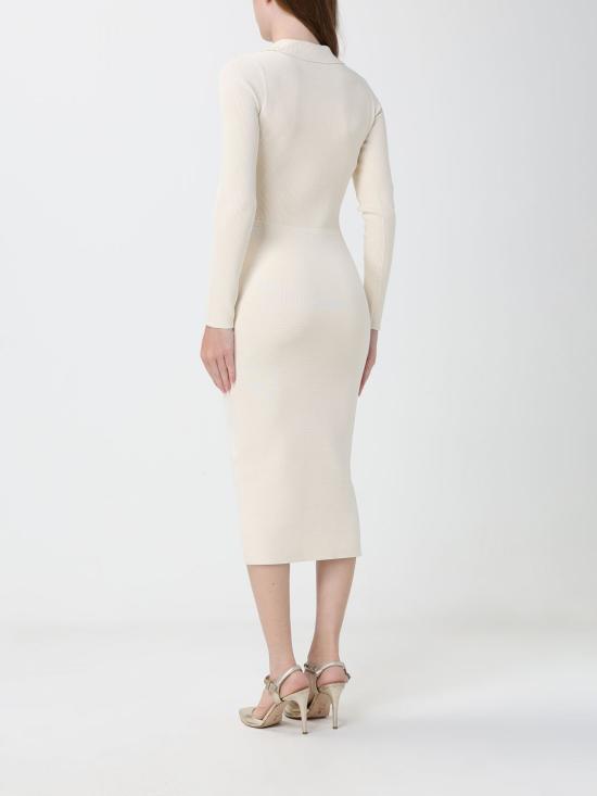 26FW 엘리자베타프랜치 롱 원피스 AM01S66E2 193 Butter - ELISABETTA FRANCHI