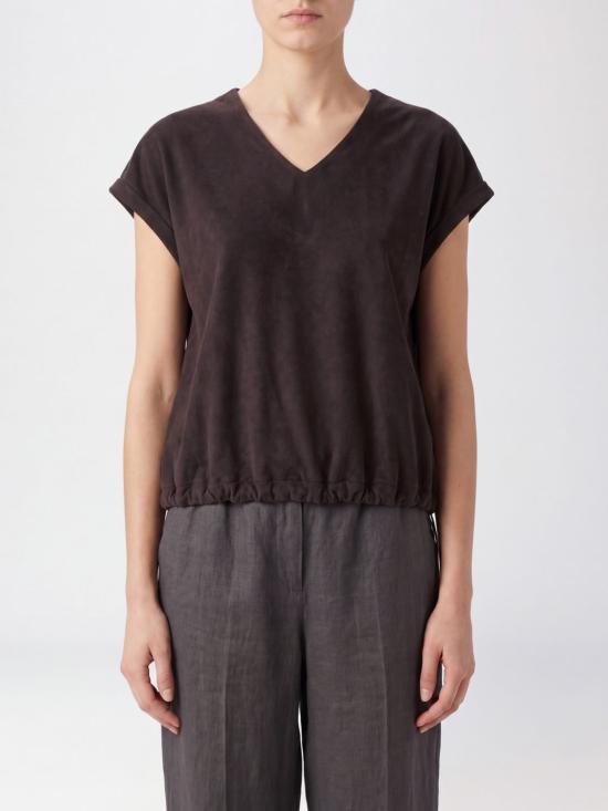 26FW 에르노 반팔 티셔츠 BL00020DR12934 8810 Brown