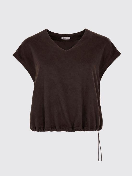 26FW 에르노 반팔 티셔츠 BL00020DR12934 8810 Brown - HERNO