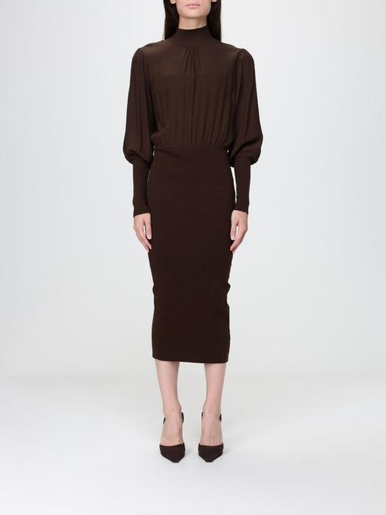 26FW 트윈셋 롱 원피스 262TP3240 13411 Brown