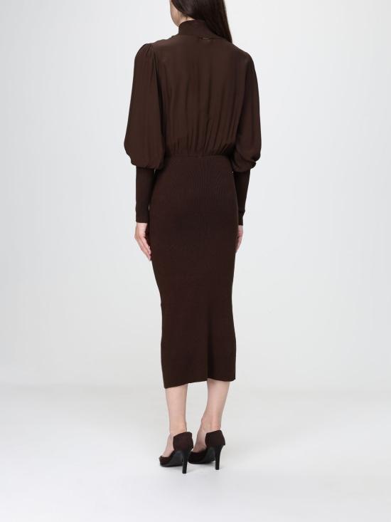 26FW 트윈셋 롱 원피스 262TP3240 13411 Brown - TWINSET