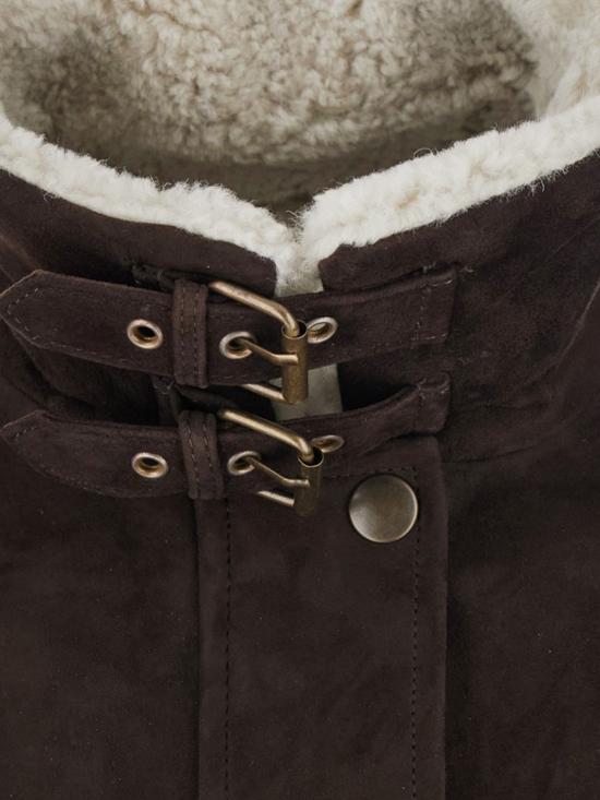 26FW 세미쿠튀르 무스탕 Y6WT10 W40 Brown - SEMI-COUTURE