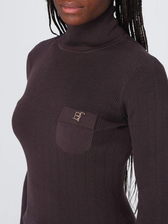 26FW 엘리자베타프랜치 터틀넥 MK05B66E2 EV9 Cocoa - ELISABETTA FRANCHI