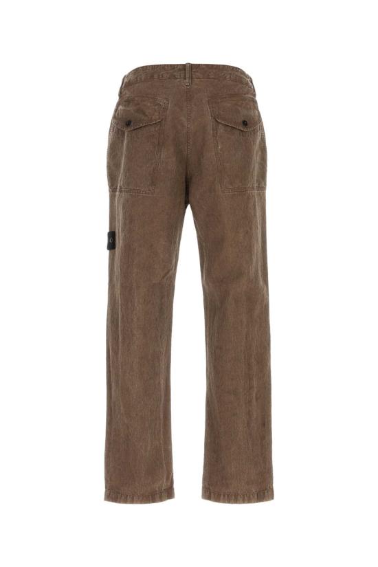 26FW 스톤 아일랜드 스트레이트 팬츠 L2S153100039S0446 V0062 Brown - STONE ISLAND