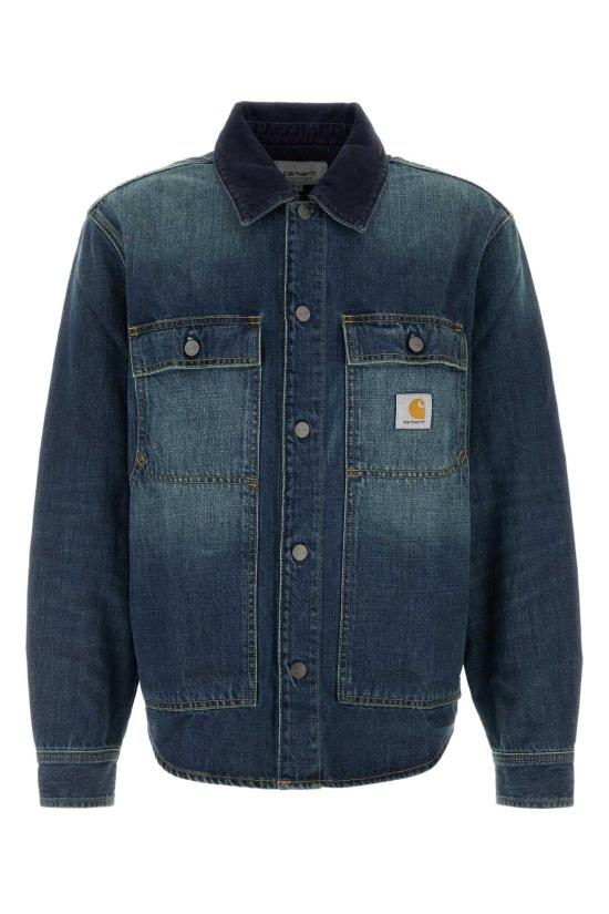 26FW 칼하트 WIP 데님 셔츠 I037532 4534Q Blue