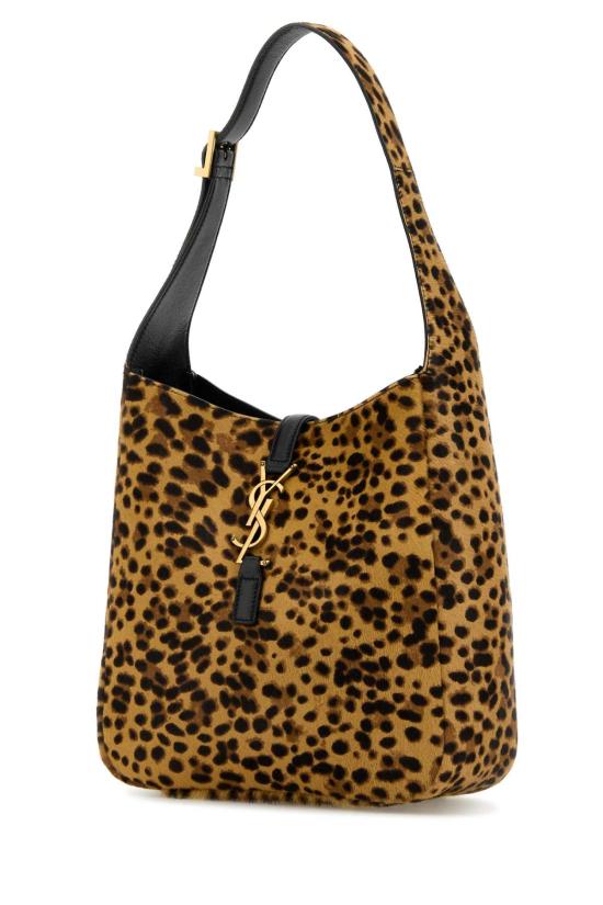 26FW 생로랑 Le 5 A 7 서플 스몰 포니 헤어 레더 숄더백 713938AAD0J 2790 Animal Print - SAINT LAURENT