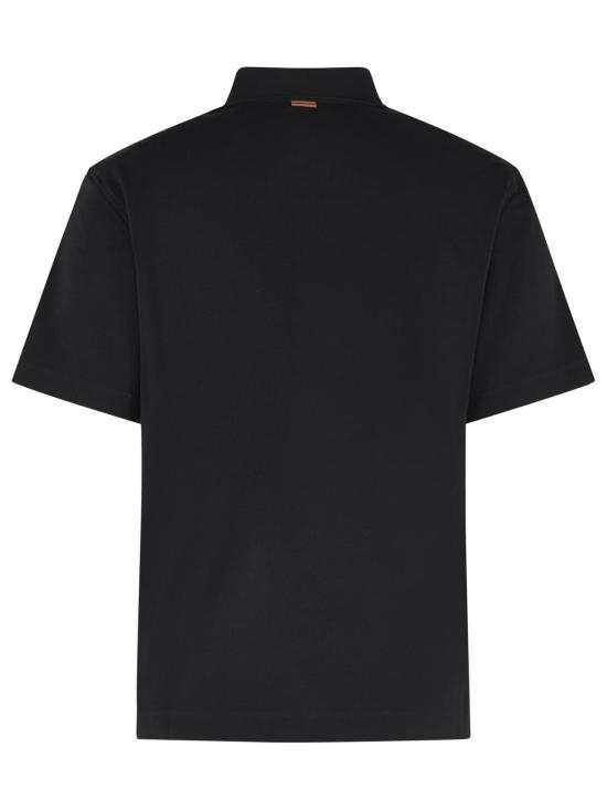 26FW 에르메네질도제냐 폴로 티셔츠 UI392A4 I752001 Black - ERMENEGILDO ZEGNA