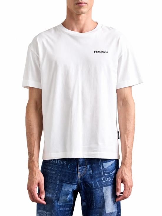26FW 팜앤젤스 탑 PAM2B001JR001 0310 OFF WHITE BLACK - PALM ANGELS