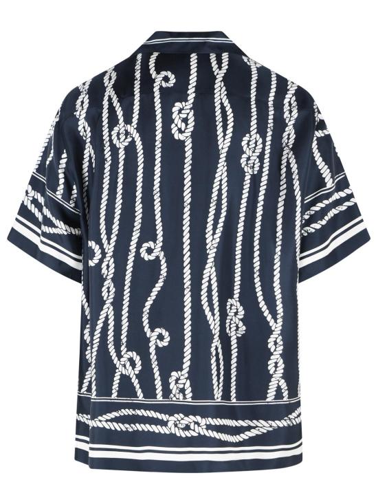 26FW 돌체앤가바나 긴팔 셔츠 G5JH9T HI143HB6EZ Navy - DOLCE & GABBANA