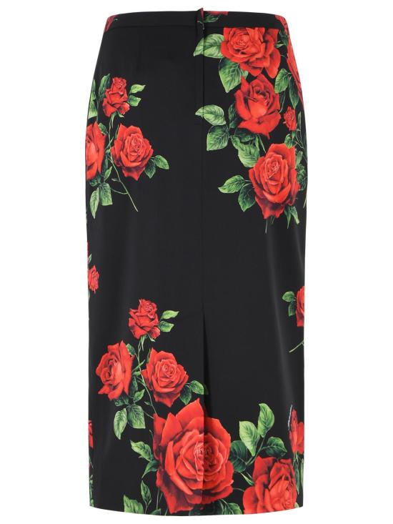 26FW 돌체앤가바나 미디 스커트 F4CSJT FSA9RHN6EJ Black - DOLCE & GABBANA