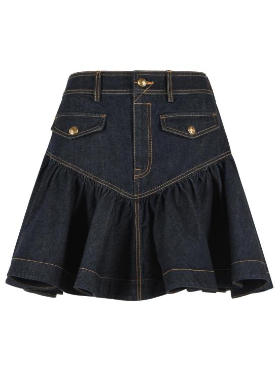 26FW 짐머만 숏 스커트 9498SF26RONXB Navy